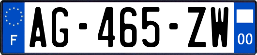 AG-465-ZW