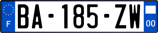 BA-185-ZW