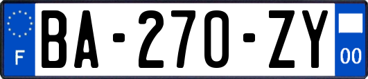 BA-270-ZY
