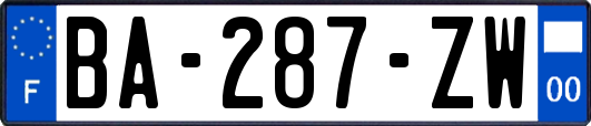 BA-287-ZW
