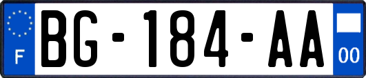 BG-184-AA