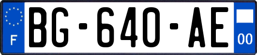 BG-640-AE