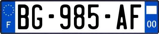 BG-985-AF