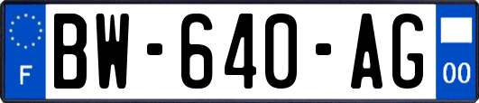 BW-640-AG