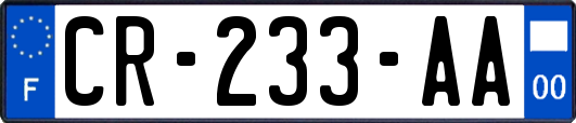 CR-233-AA