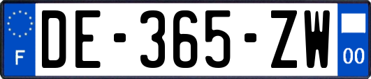 DE-365-ZW