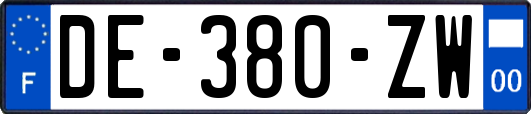 DE-380-ZW