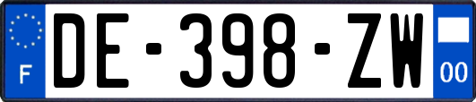 DE-398-ZW
