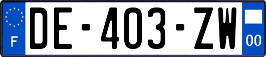 DE-403-ZW