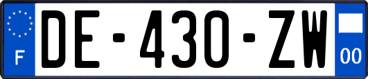 DE-430-ZW