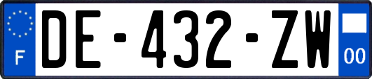DE-432-ZW