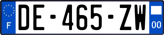 DE-465-ZW