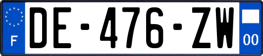 DE-476-ZW