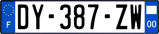 DY-387-ZW
