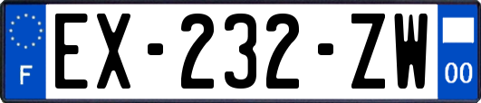 EX-232-ZW
