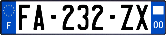 FA-232-ZX
