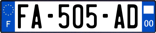 FA-505-AD