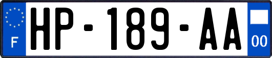 HP-189-AA