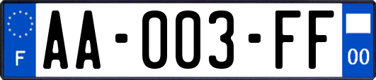 AA-003-FF