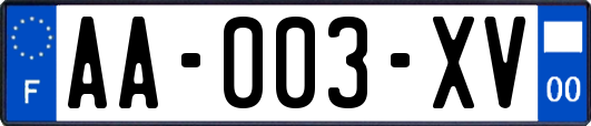 AA-003-XV