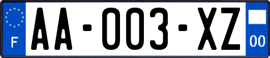 AA-003-XZ