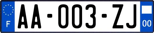 AA-003-ZJ