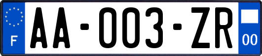 AA-003-ZR