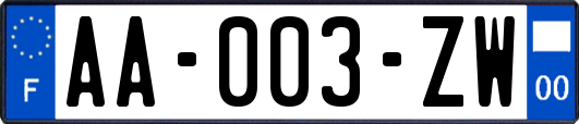 AA-003-ZW