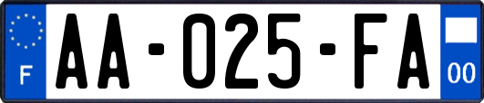 AA-025-FA