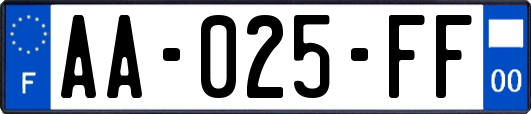 AA-025-FF