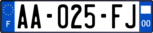 AA-025-FJ