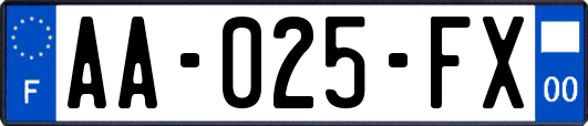 AA-025-FX