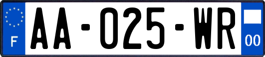 AA-025-WR