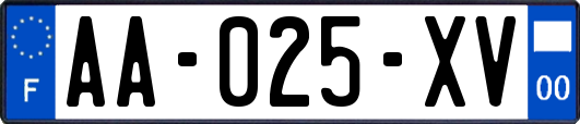 AA-025-XV