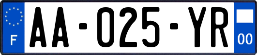 AA-025-YR