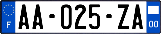 AA-025-ZA