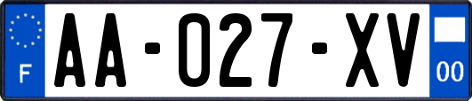 AA-027-XV