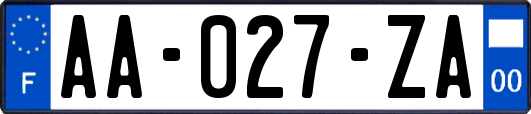 AA-027-ZA