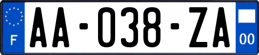 AA-038-ZA