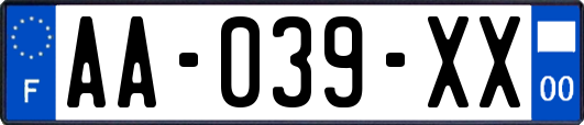 AA-039-XX