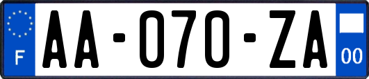 AA-070-ZA