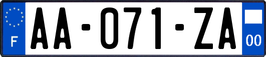 AA-071-ZA