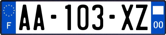 AA-103-XZ