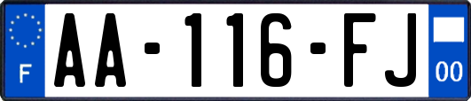 AA-116-FJ