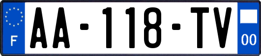 AA-118-TV