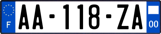 AA-118-ZA