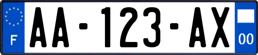 AA-123-AX