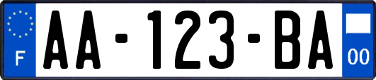 AA-123-BA