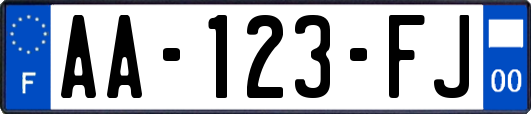 AA-123-FJ