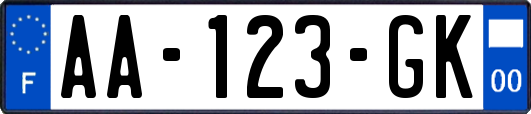 AA-123-GK